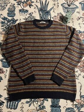 Mango Man Striped Sweater